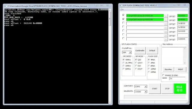 Korištenje Esp Flash naplate za preuzimanje V0.9.3.1