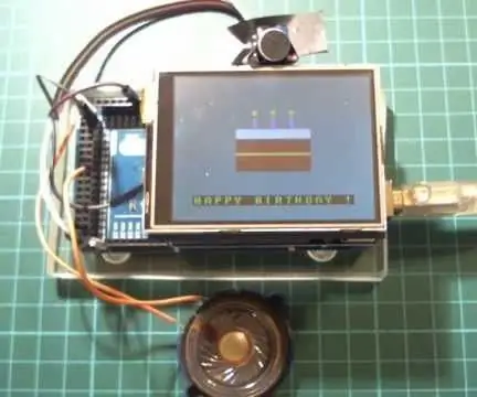 Kue Ulang Tahun Arduino: 4 Langkah