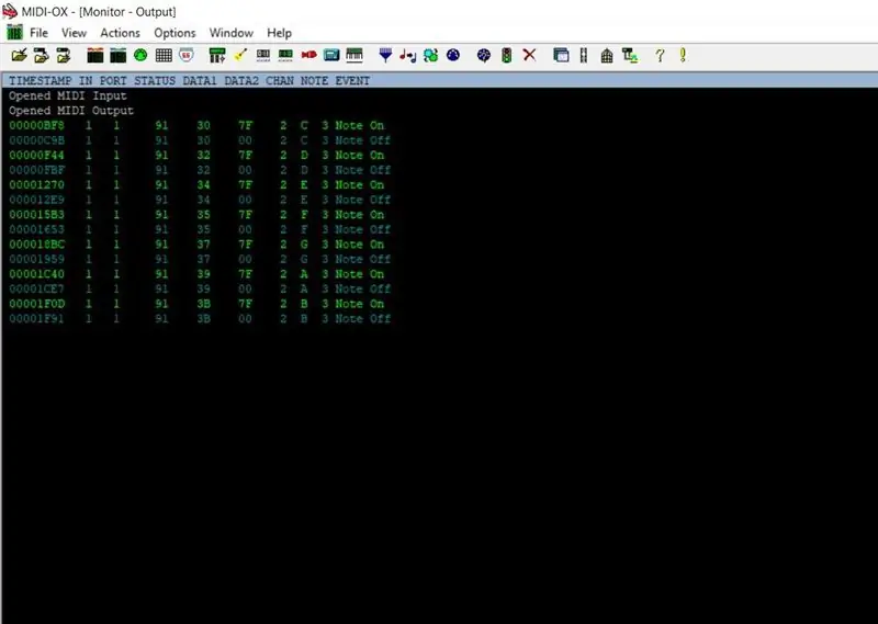 Pagsubok sa aming MIDI Controller