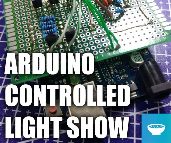 Shfaqja e dritës e bazuar në Arduino: 7 hapa