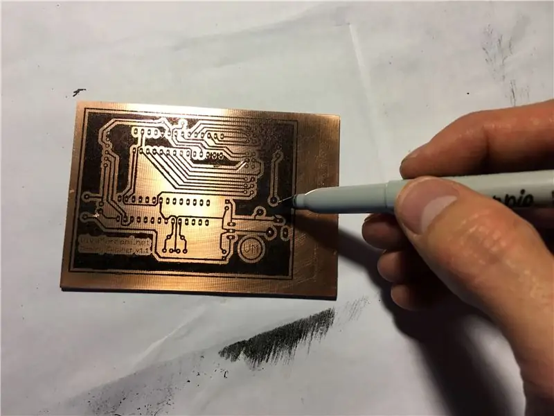 Dra ontwerp na PCB oor