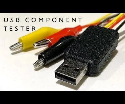 USB -komponens tesztelő: 8 lépés (képekkel)