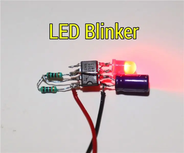 Cara Membuat Blinker LED Menggunakan LM555 IC: 10 Langkah