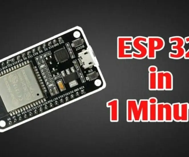 Aan die gang met ESP32 - Die installering van ESP32 -borde in Arduino IDE - ESP32 Knipper -kode: 3 stappe