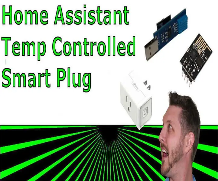 WiFi иштетилген Температураны көзөмөлдөгөн Smart Plug: 4 кадам