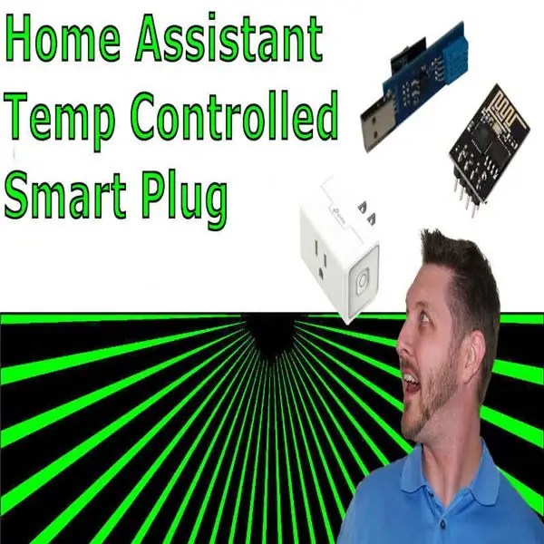 Enchufe inteligente con control de temperatura habilitado para WiFi