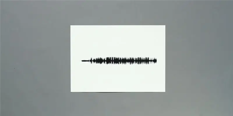 Lag Sound Wave Print