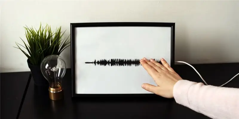 Dotaknite se možnosti Sound Wave Print