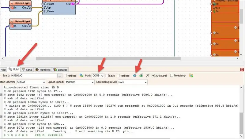 Générer, compiler et télécharger le code