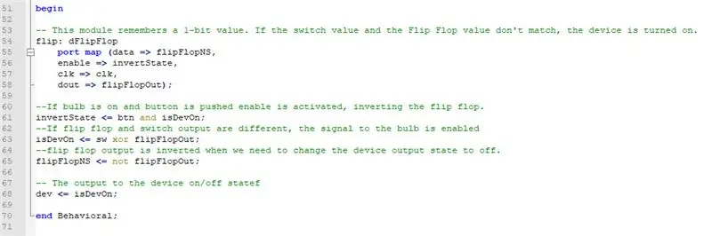 VHDL Kill Switch modulining buzilishi