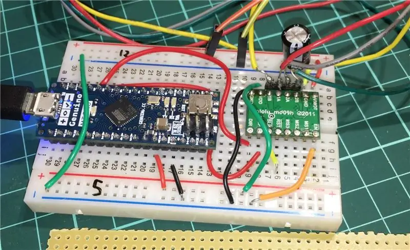 Wiring Dereva ya Stepper ya A4988