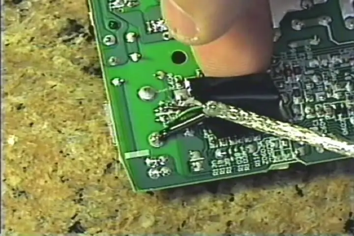 Solder Wires to PCB