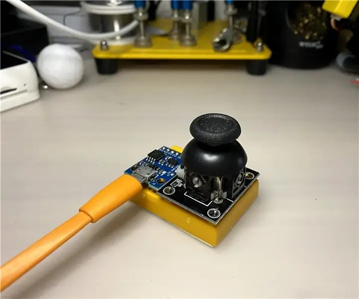 Joystick USB minúsculo: 5 etapas (com imagens)