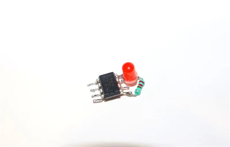 Solder 220 Ohm Resistor