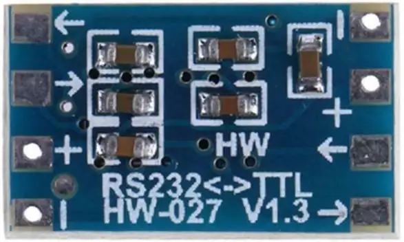 Menambah Tingkat RS-232 ke Peranti Penukar Tahap TTL ke Raspberry Pi anda