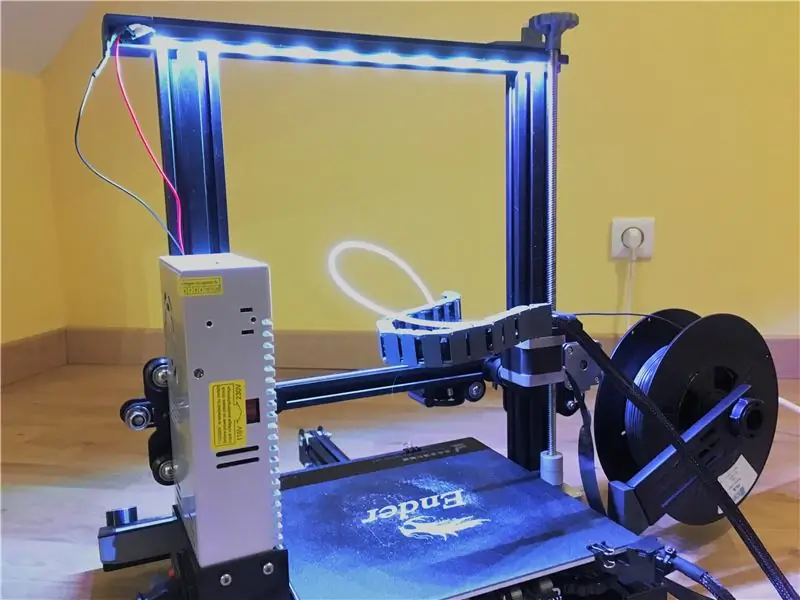 Jinsi ya kuongeza kwa urahisi aina zozote za LED kwa Printa yako ya 3d