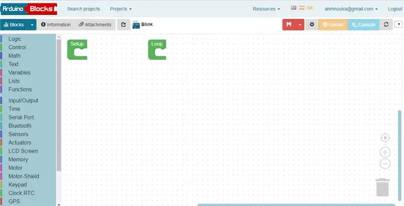 ArduinoBlocks สภาพแวดล้อม