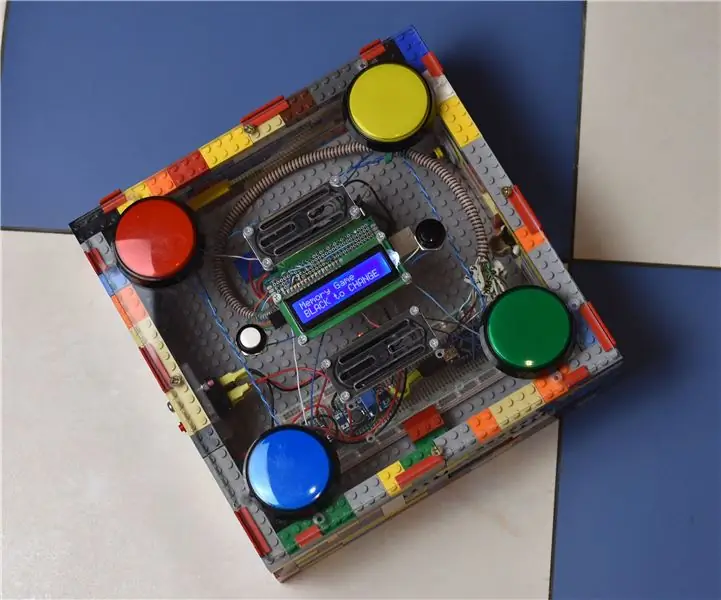 Arduino Arcade Lego Games Box: 19 passos (amb imatges)