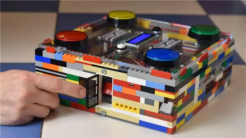 Arduino Arcade Lego o'yinlar qutisi