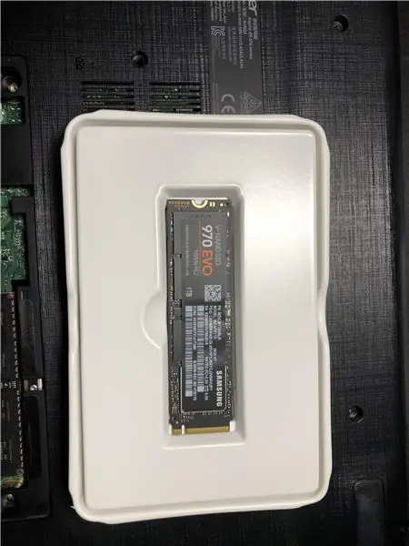 Instalace nového SSD