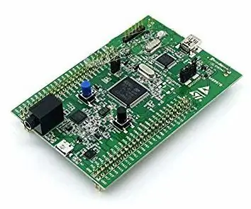 ไมโครโฟน STM32CubeMx (STM32F407VG): 5 ขั้นตอน