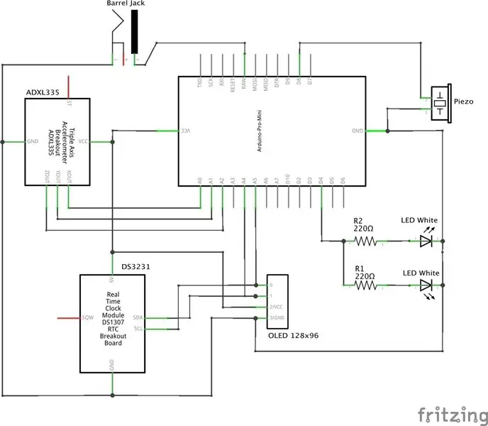 Prototyyppi ja testata piiri