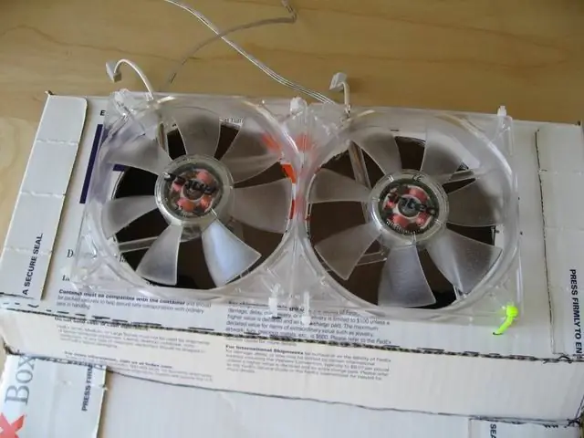 Priključite ventilator