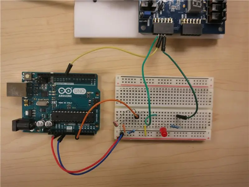 Kho vajtse thiab Arduino Code