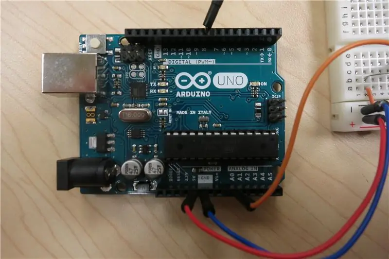 Hardware en Arduino-code