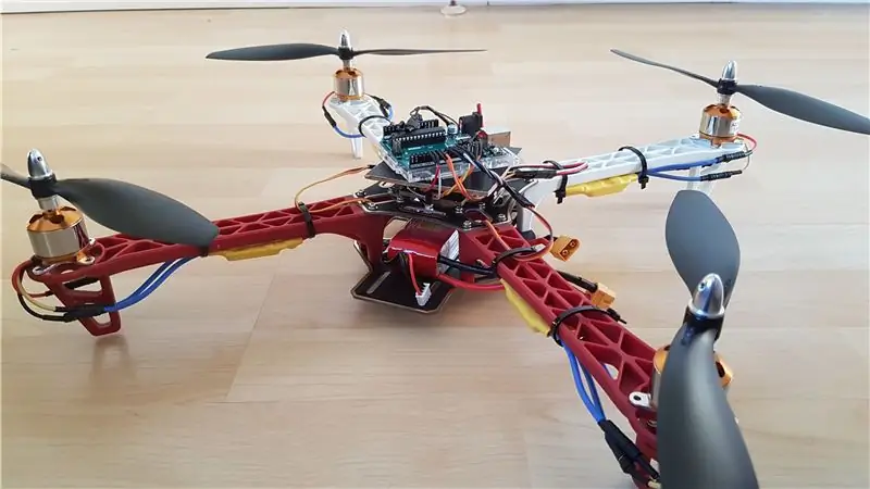 Kako zgraditi Rc Drone in oddajnik z uporabo Arduina