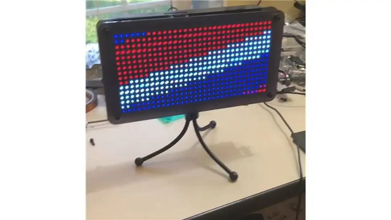 Pixel Art LED -raam koos Bluetooth -rakenduse juhtimisega