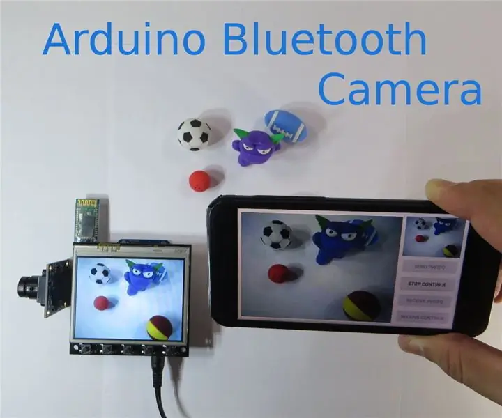 מצלמת Bluetooth Arduino: 4 שלבים (עם תמונות)