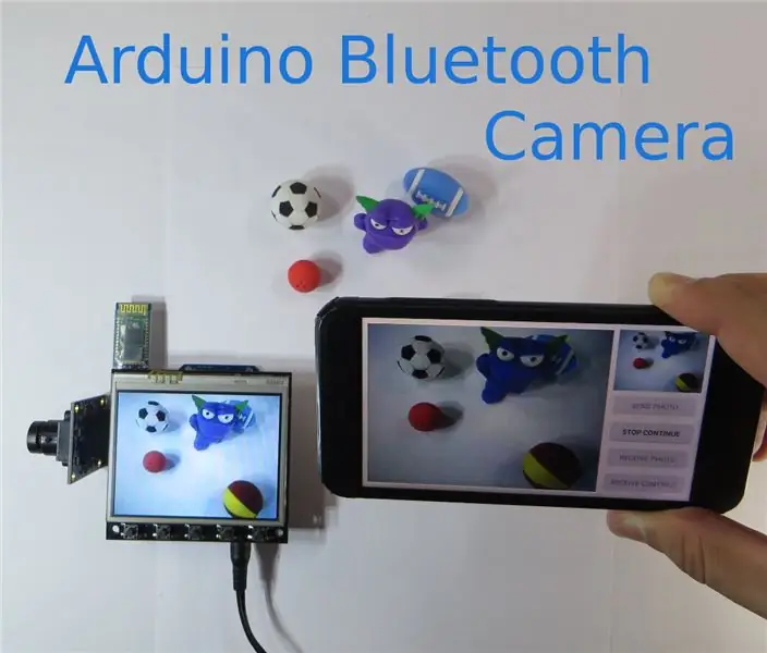 Kamera ya Bluetooth ya Arduino