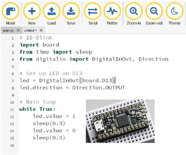 CircuitPython ด้วย Itsybitsy M4 Express 1: การตั้งค่า: 9 ขั้นตอน