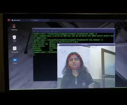 Wykrywanie twarzy w czasie rzeczywistym na RaspberryPi-4: 6 kroków (ze zdjęciami)