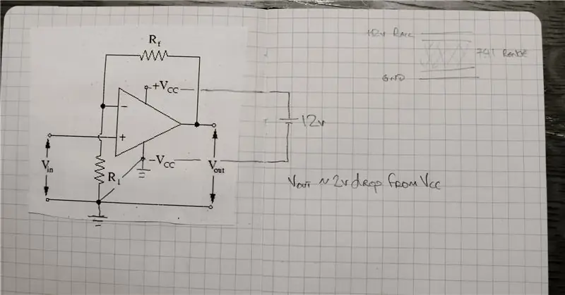 Circuito amplificatore operazionale