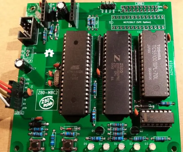 Z80 MBC2 - Kompilér CPM2.2 Bios på nytt: 4 trinn