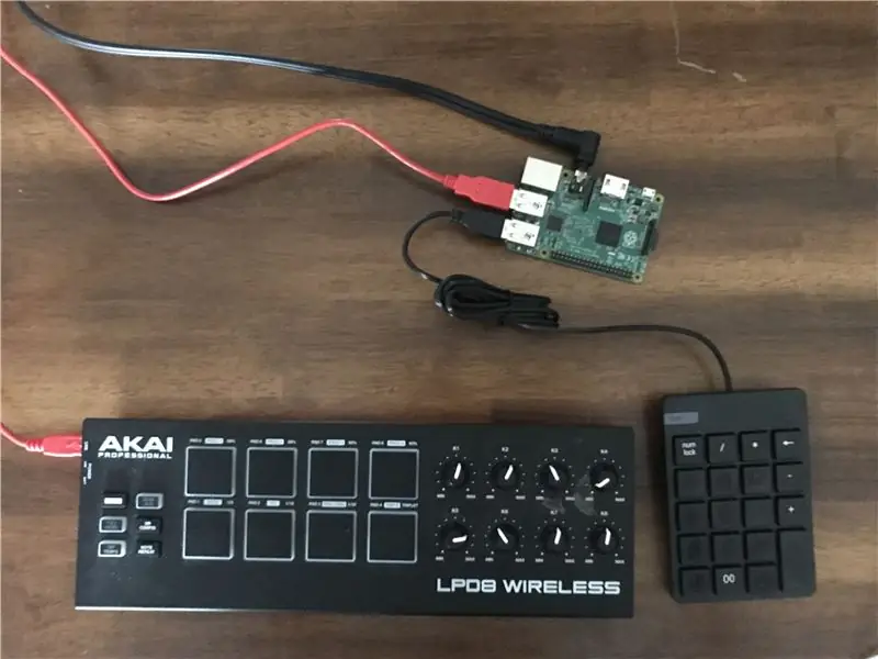 Raspberry Pi Drum Machine