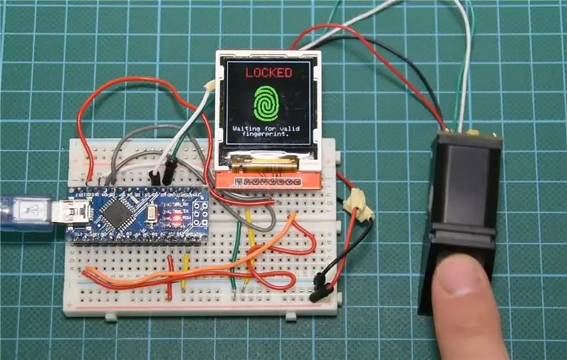 Arduino Fingerprint Sensor Tutorial