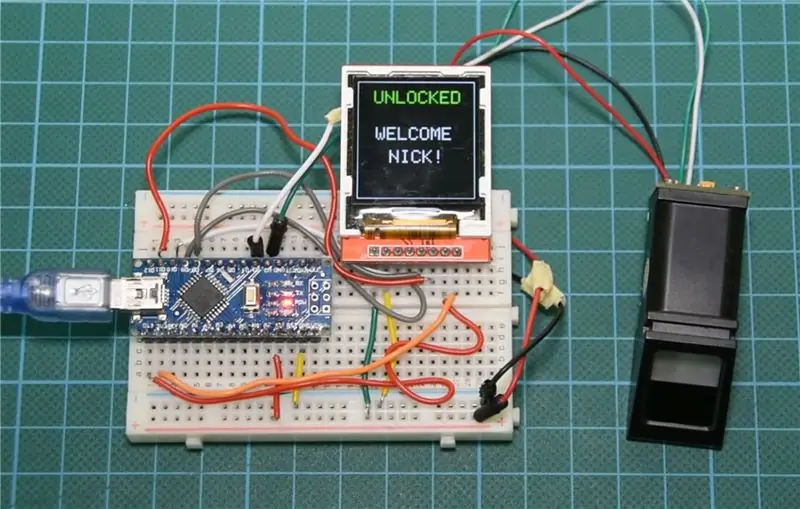 Arduino Fingerprint Sensor Tutorial