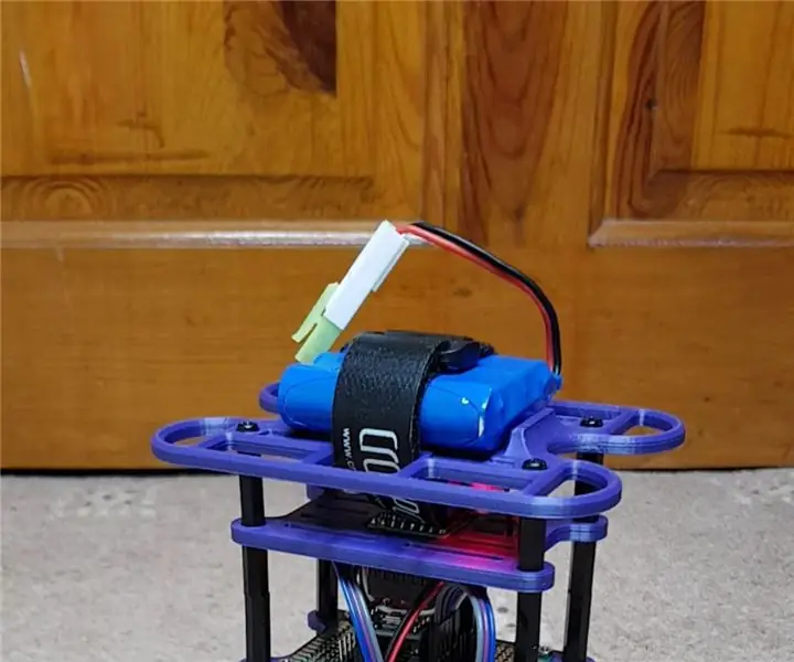 Dalawang Wheel ng Self-Balancing Robot: 7 Mga Hakbang