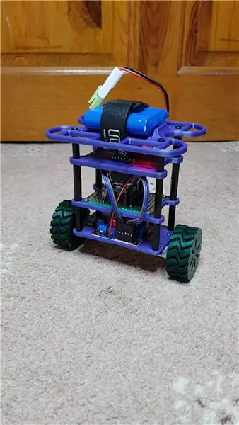 Dalawang Wheel ng Robot na Self-Balancing