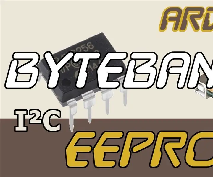 Arduino I²C ™ EEPROM BYTEBANGER: 5 lépés