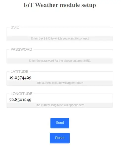 Configuración del módulo