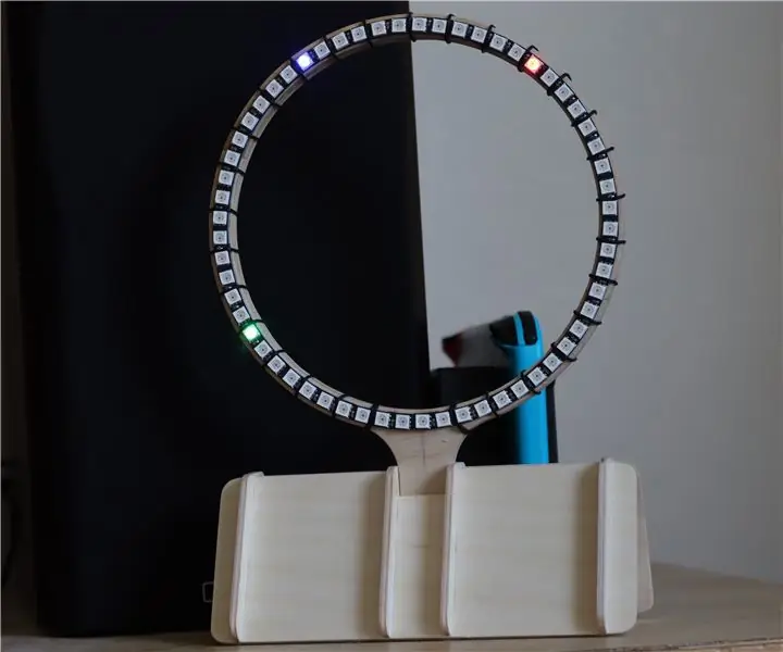 Reloj LED con Neopixels: 4 pasos (con imágenes)