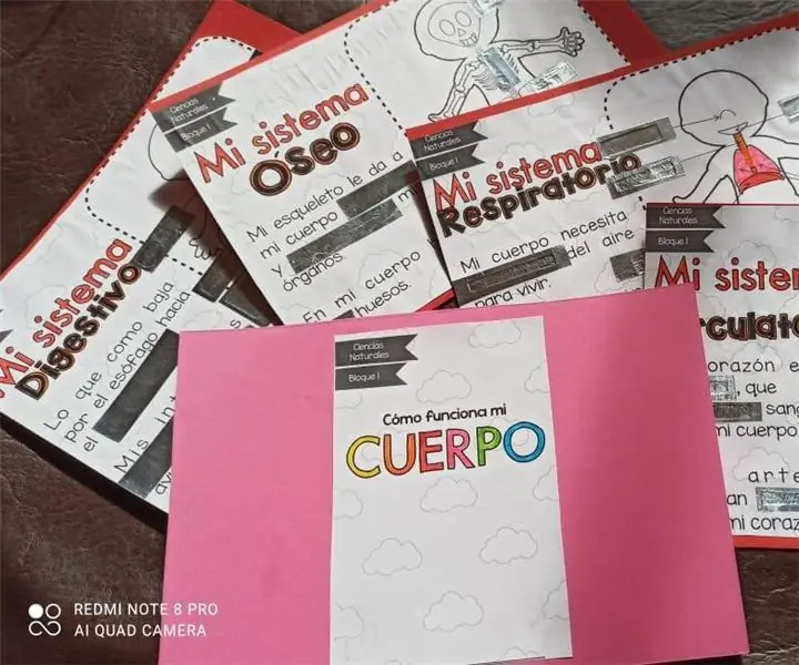 Tarjetas Interactivas De Anatomía Para Niños Pequeños: 7 ขั้นตอน