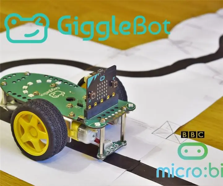 Последователь линии GiggleBot с использованием Python: 5 шагов