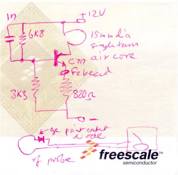 UHF oscilator: 5 koraka