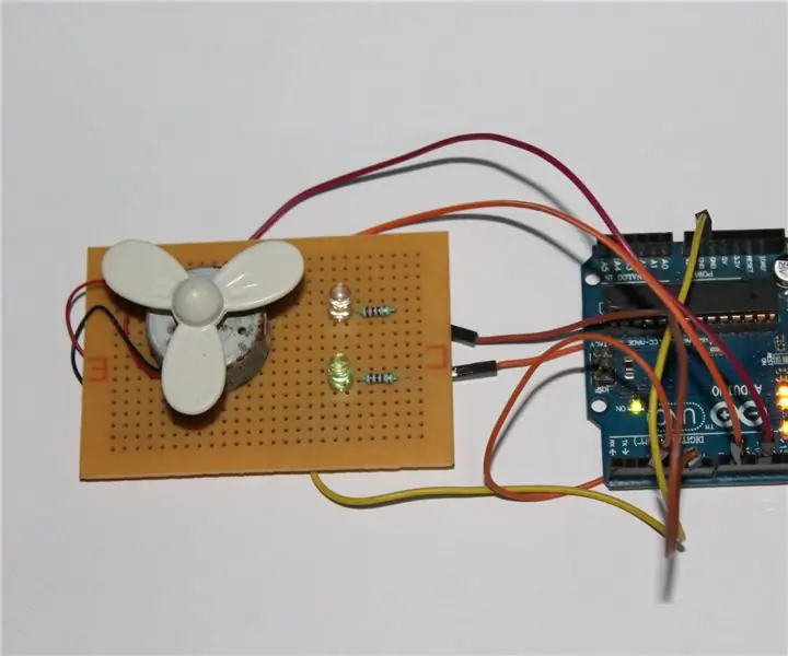 DREJTIMI DHE KONTROLLI I SHPEJTSIS OF I DC MOTORIT PINGR PRDORIMIN E LABVIEW (PWM) DHE ARDUINO: 5 hapa