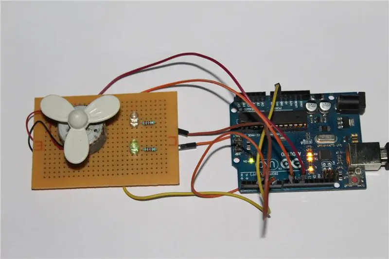 RICHTUNGS- UND GESCHWINDIGKEITSREGELUNG DES DC-MOTORS MIT LABVIEW(PWM) UND ARDUINO